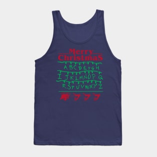 Merry Christmas Stranger Things Tank Top